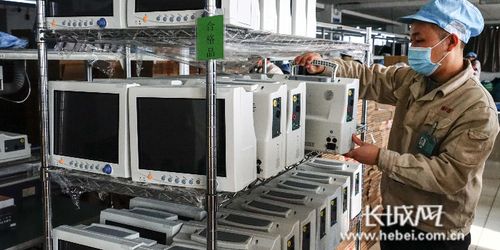 秦皇島醫療設備生產企業加班加點，全力保障疫情防控物資供應